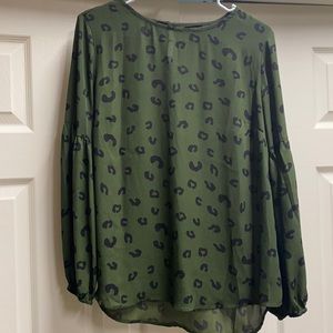 41 Hawthorn Long Sleeve Blouse- Medium